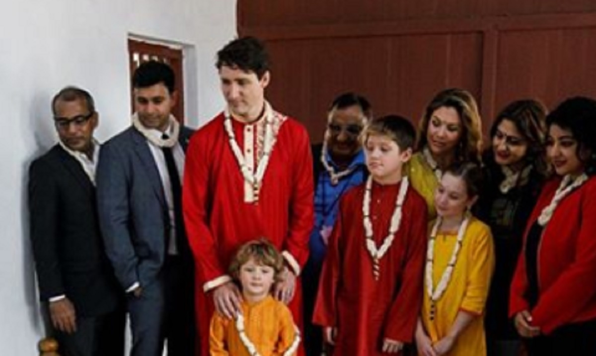 Malaise: Justin Trudeau consid�r� ''trop indien pour les indiens''