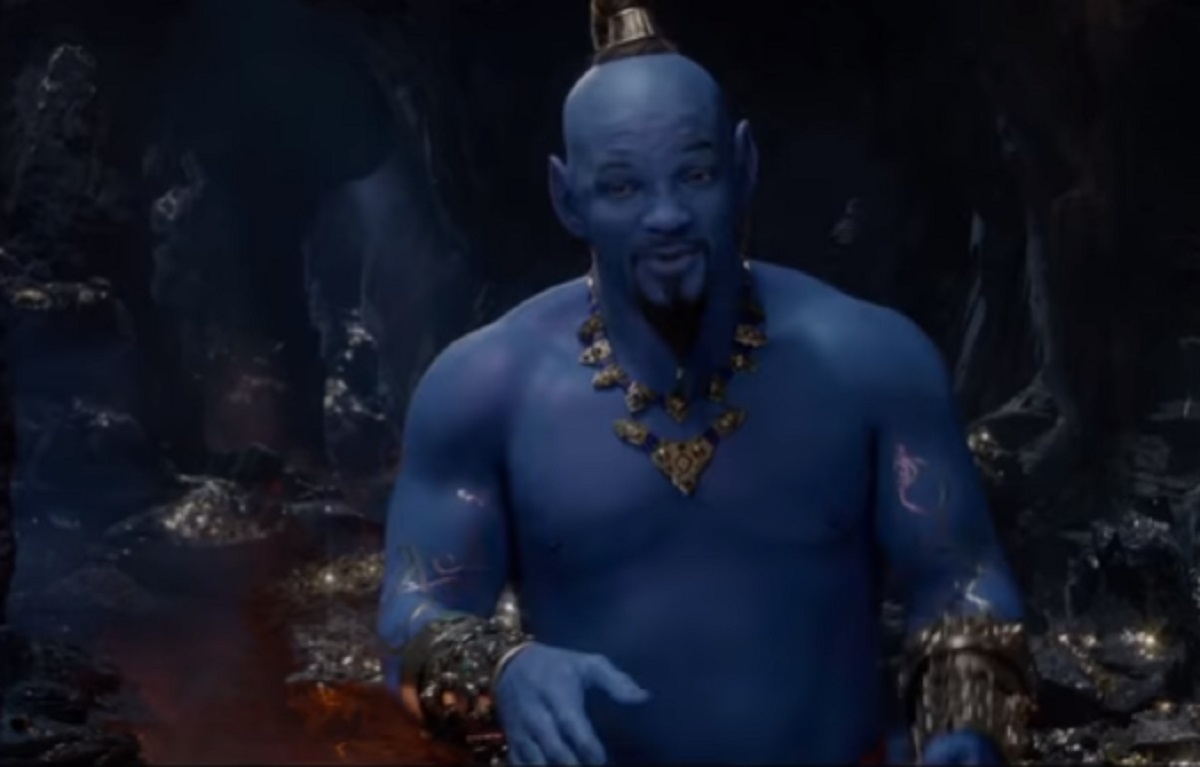 La bande annonce d'Aladdin enfin dvoile: Will Smith campera le rle du gnie ! 