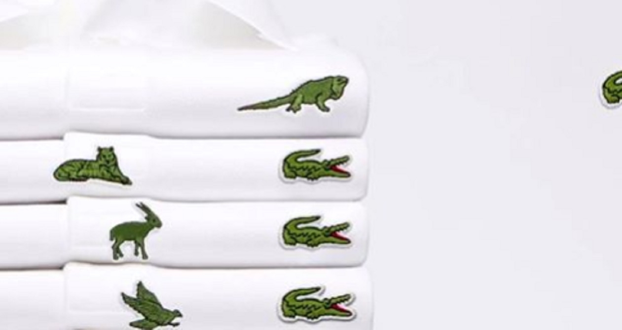 La compagnie Lacoste dlaisse le crocodile de son logo pour venir en aide aux espces menaces